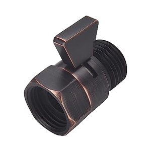 Vanne d'arrêt en laiton accessoire de robinet de salle de bain régulateur de pression d'eau et contrôle de débit avec pommeaux de <span class=keywords><strong>douche</strong></span> d'<span class=keywords><strong>angle</strong></span> d'eau - Product Image 1