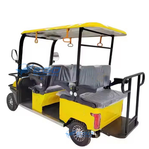 Voiturette de golf 4 places Club Car, véhicule électrique d'occasion économique, véhicule de réception pour terrains de golf, hôtels et aéroports - Product Image 3