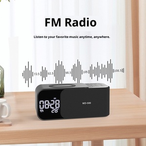<span class=keywords><strong>Radio</strong></span> Altavoz Retro Portátil con Micrófono Integrado, Ranura para Tarjeta TF, Iluminación LED RGB, Salida de 5W, Uso en Exteriores, Alimentado por Batería - Product Image 2