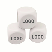 BSBH vente en gros pas cher personnalisé PU mousse dés en forme Six faces Spot géant Cube dés Stress jouets balles pour promotionnel