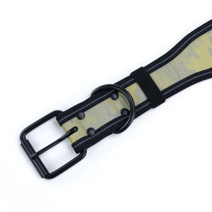 Collier pour animaux de compagnie en nylon réfléchissant robuste de haute qualité 5cm collier de chien <span class=keywords><strong>extra</strong></span> <span class=keywords><strong>large</strong></span> collier de grand chien avec boucle de ceinture - Product Image 4