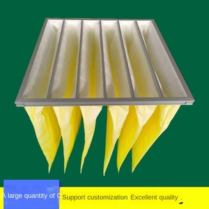 F8 điều hòa không khí hiệu ứng trung bình túi lọc đơn vị Lọc Bụi Túi lọc màn hình vải không dệt hiệu ứng trung bình túi lọc - Product Image 2