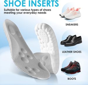 Plantillas 4D Cloud Steppers, Amortiguadoras de Impactos, Espuma Viscoelástica para Hombres y Mujeres Alivia el Dolor de Pies en Zapatillas, Botas y Zapatos - Product Image 4