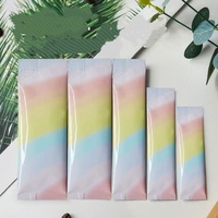 Emballage instantané de poudre de café et de thé Sachet de mylar en feuille d'aluminium thermoscellée avec bâtonnet ouvert