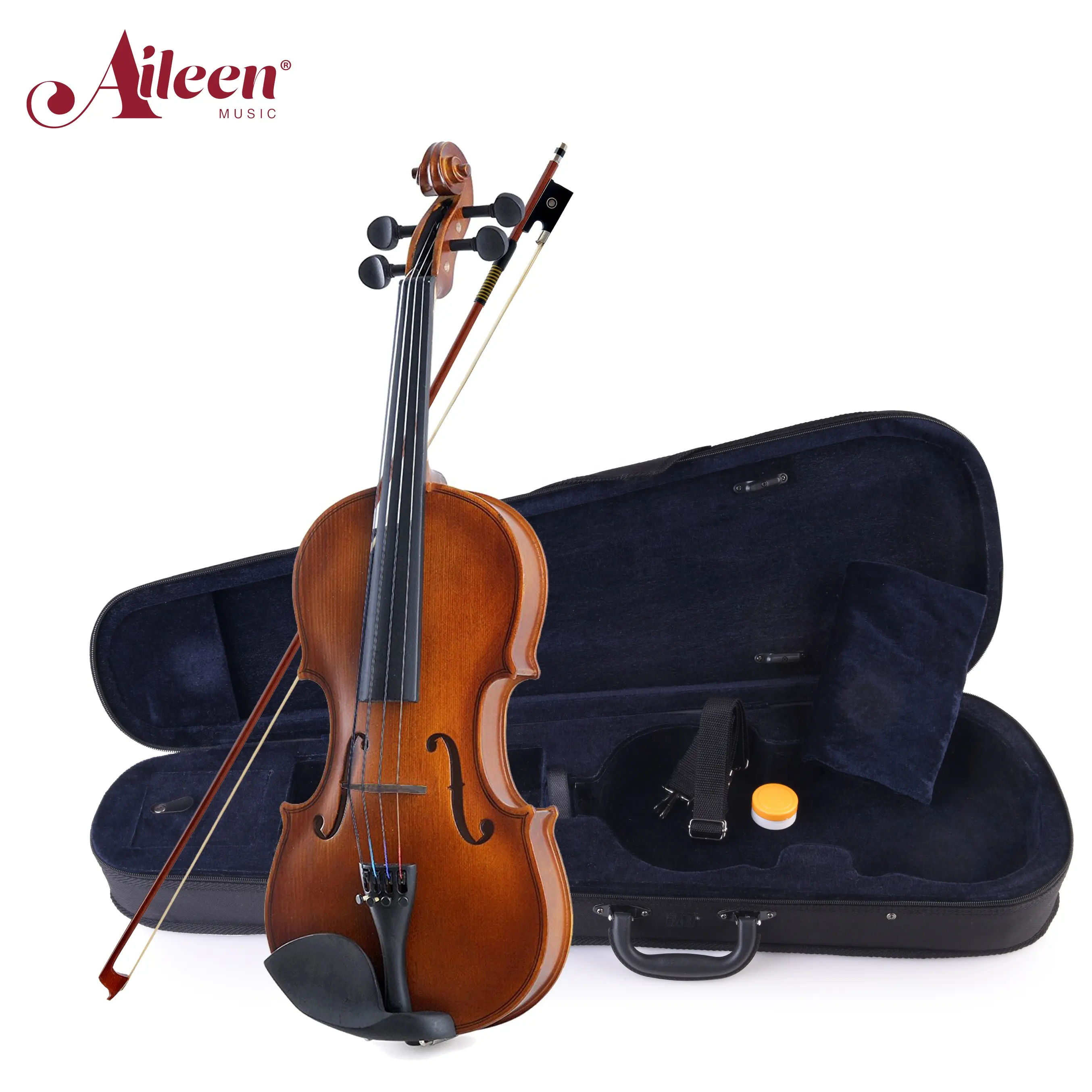 AileenMusic卸売人気合板素敵な炎学生バイオリン (VG001-HPM)