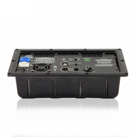 Module d'amplificateur professionnel en métal de classe D 1000W haute puissance, double entrées XLR/1/4", refroidissement par ventilateur à vitesse variable pour