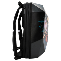 Mochila Inteligente LOY GTX-11 con Pantalla LED Digital, Carcasa Rígida de ABS Impermeable para Motociclistas
