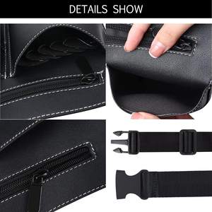 Sacoche de ceinture professionnelle en cuir PU pour outils de coiffure, étui de rangement pour ciseaux de coiffeur, pour usage quotidien - Product Image 4