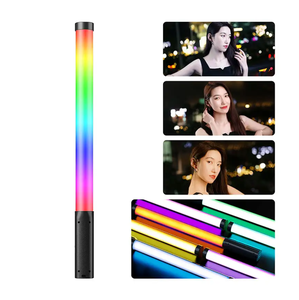 Vl119 cầm tay RGB đầy màu sắc Stick ánh sáng 50cm cầm tay LED ánh Sáng Cây Đũa Phép CRI 95 + 2500K-9000k nhiếp ảnh Studio đèn W Màn hình LCD - Product Image 3