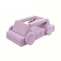 Weiche Cord-Spielcouch für Kinder, 10-teilig, Hochdichter Schaumstoff, Modulares Sofa, OEKO-TEX Standard 100, Direkt vom Hersteller