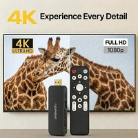 Precio de Fábrica Sumavision Android 9.0 TV Stick 4K HDR Reproductor Multimedia 2GB 8GB Quad Core Smart Dongle BT Control por Voz Control Remoto