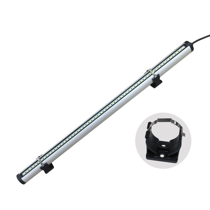 ONN-M9F 400mm 12W 24V DC IP67 Waterproof LED Machine Work Lights 6500K Aluminum Workshop Tool Working Light