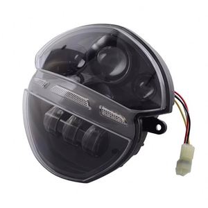 Ensemble de phares avant noirs Yongjin pour <span class=keywords><strong>Ducati</strong></span> <span class=keywords><strong>Monster</strong></span> 696/795/796/1100 - Product Image 5