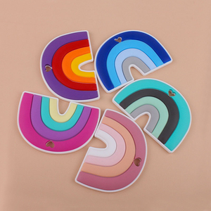 Đồ Chơi Gặm Mọc Răng Mềm Hình Cầu Vồng Silicone An Toàn Cho Bé Cấp Thực Phẩm - Product Image 3