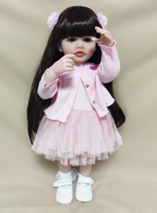 R & B-Kit de muñecas <span class=keywords><strong>Reborn</strong></span> para niñas, juguetes de bebé <span class=keywords><strong>Reborn</strong></span> de silicona, barata - Product Image 2