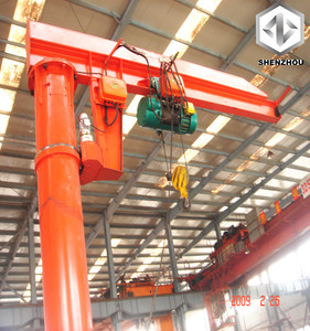 Grue à flèche rotative haute performance 500 kg 1 tonne 2 tonnes 3 tonnes, <span class=keywords><strong>hauteur</strong></span> de levage 6 m, télécommande sans fil - Product Image 6