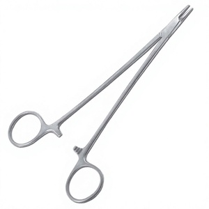 Porte-aiguille chirurgical en acier inoxydable, instrument manuel certifié CE, chirurgie générale, classe I - Product Image 2