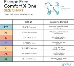 Gooby Comfort X Ein Hunde geschirr <span class=keywords><strong>Flamingo</strong></span> Pink Medium für kleine mittelgroße Hunde Atmungsaktives Netz Stoß dämpfend Easy Snap - Product Image 6