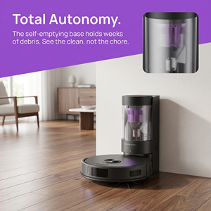 PR20-C800 Self Empty Robot Vacuum Cleaner 18000Pa Gyro Mapping Tuya APP 3in1 Sweep <b>Mop</b> Robotic Cleaner For Pet Hair - Product Image 2
