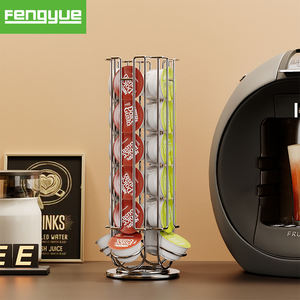 Fengyue - Soporte Giratorio para Cápsulas <span class=keywords><strong>de</strong></span> Café, Organizador <span class=keywords><strong>de</strong></span> Cápsulas para <span class=keywords><strong>Dolce</strong></span> <span class=keywords><strong>Gusto</strong></span>, Venta al por Mayor <span class=keywords><strong>de</strong></span> Fábrica - Product Image 1