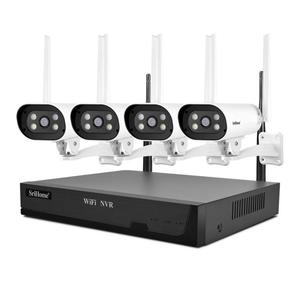Precio de fábrica <span class=keywords><strong>SriHome</strong></span> 1080 2MP P HD 4-CH NVR WiFi Kit de cámara IP - Product Image 1