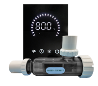 Smart Digital Swimming Pool Salt Water Chlorinator System Eco-Friendly High Efficiency ABS PC Easy Installation Automatic