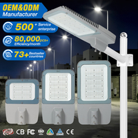 Éclairage LED extérieur étanche IP66, lampadaire routier en aluminium, 3030 SMD, 100W, 120W, 150W, 200W, 250W, 400W, projecteur LED pour rue