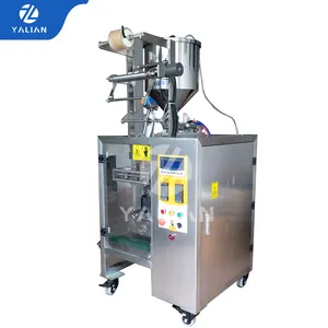 Machine d'emballage de remplissage et de scellage d'eau pour huile de tournesol Machine verticale automatique pour pochette de lait de huile de mangue liquide