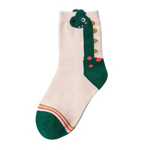 Calcetines Deportivos Transpirables para Niños, Calcetines de Algodón Suave, Cómodos, Combinables con Todo, de Tubo Medio, Súper Lindos, para Primavera y Otoño - Product Image 4