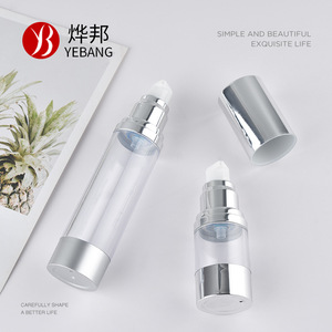 Electroplated Vacuum <b>Bottle</b> 15ml 30ml 50ml Aluminum Plastic Lotion Pump Cosmetic Spray <b>Bottle</b> Fine <b>Mist</b> Press <b>Bottle</b> - Product Image 2