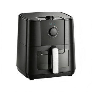 Nueva Freidora de Aire Eléctrica de 5.4L, 1350W, 8 Menús Preestablecidos, 360 °   Horno Freidora de Aire Caliente con Ventana Visible y Superficie Antiadherente para Cocina Doméstica - Product Image 2