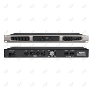 เครื่องขยายเสียงดิจิตอลระดับมืออาชีพ AM26 2 แชนแนล 2*600W 1U คลาส D สำหรับใช้งานกลางแจ้ง - Product Image 1