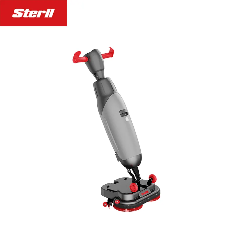 Electric Walk Behind Mini Floor Scrubber Dryer For Home Ceramic Tile Cleaning Machine Washing Floor Mopping Small Cleaner