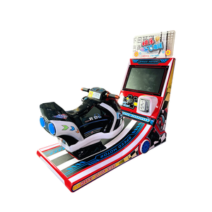 持続可能なレーシングカーアーケードマシンコイン操作子供用ドライビングシミュレーターゲーム - Product Image 4