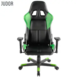 Judor kursi game, desain ergonomis kursi kantor Gamer komputer tinggi dapat disesuaikan