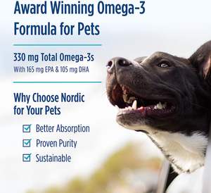 OEM/ODM minyak ikan gel lunak untuk anjing dengan EPA & DHA asam lemak dukungan alergi Hip & sendi & <span class=keywords><strong>Arthritis</strong></span> suplemen anjing 90 gel lunak - Product Image 3