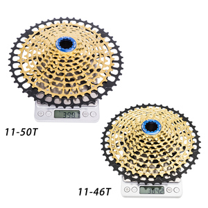 Rueda libre de bicicleta <span class=keywords><strong>MTB</strong></span> de 11 velocidades de acero ultraligero ZTTO 50T <span class=keywords><strong>11V</strong></span> K7 11-50 11-46T colorido HG cuerpo piñón de casete estándar - Product Image 4
