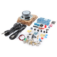   kit audio DIY modul elektronik produksi suara keras suara kecil komponen speaker amplifier daya speaker ponsel HU-009