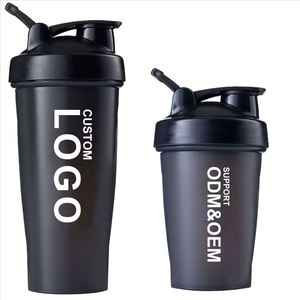 Customized <b>Shaker</b> Water <b>Bottle</b> Custom Gym Protein Shake Print Logo Sport Plastic BPA Free Promotion - Product Image 1