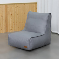 Großhandel Indoor Wohnzimmer Sofas Sitzsack Gefüllte Sitzsack Stuhl Liege Schlafs ofa