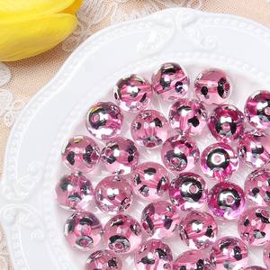 ลูกปัดกลมใหม่หมีเล็กสดลูกปัดทาสีมือ DIY ห่วงโซ่โทรศัพท์มือถือรถแขวนสร้อยข้อมือเครื่องประดับ - Product Image 4