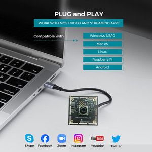 Coms imx378 12MP 4K HD 1080p 120fps USB Mô-đun máy ảnh tự động lấy nét 70 độ không có biến dạng USB UVC Driver-Miễn phí máy ảnh - Product Image 3