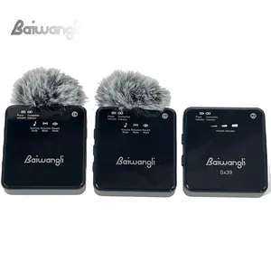 Lavalier wireless microphone SX39 high-quality lens model Factory wholesale Advantage supply Suitable for live video shooting