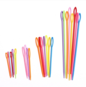 Aiguilles <span class=keywords><strong>à</strong></span> tricoter en <span class=keywords><strong>laine</strong></span> plastique couture point de croix accessoires de couture couture chandail bricolage aiguilles - Product Image 2