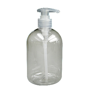 500ml Pump <b>Empty</b> Hand Sanitizer <b>Bottle</b> Big Volume PET Lotion <b>Bottle</b> with Screw Cap Skin Care Liquid Container - Product Image 3