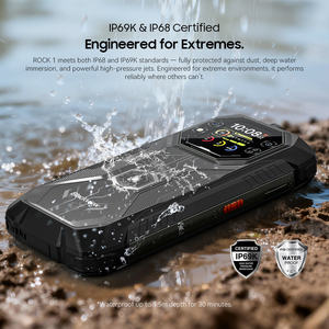 Blackview ROCK 1, 6.56 Pulgadas, 8GB+256GB, 15000mAh, 90Hz de Frecuencia de Actualización, Android 15, Desbloqueo por Huella Dactilar, IP68, LTE, Pantalla de 2.01 Pulgadas, 60Hz - Product Image 2