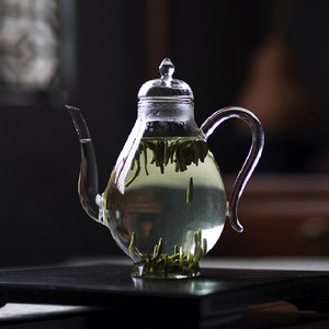 Glass Teapot Song Dynasty Style Heat Resistant Single Person Green <b>Tea</b> <b>Set</b> - Product Image 1