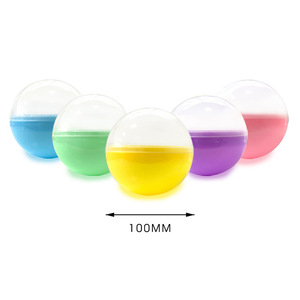 Capsule Giganti Vuote da 100mm per Distributori Automatici, Sfere in Plastica Rotonde per Premi Macaron - Product Image 1