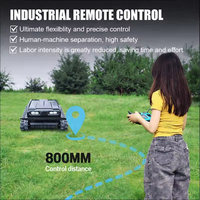 Tondeuse à gazon robotisée INFRONT avec télécommande, certifiée CE, 550 mm 600 mm, tondeuse à gazon robotisée automatique GPS, livraison gratuite