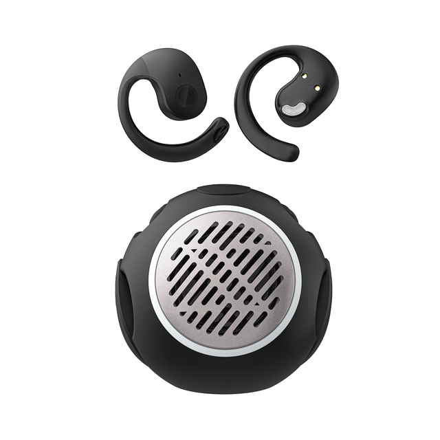 Free Samples New Design JM13 /2-in-1 Speakers with Mini Earbuds 500mAh Rechargeable Computer Accessory for Mobile Phones OWS